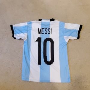Youth Official Argentina Messi Jersey